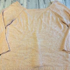 Lulu’s Blush Lowback Slouched sweater